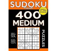 Sudoku Book Sudoku Book 400 Medium Puzzles (Tascabile) Sudoku Book Series 2