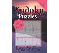 Sudoku Book: Sudoku Book with Easy to Read Print, 3 Difficulty Levels | 6x9 inches, 300 pages | 100+ Puzzles ... Gift for Vacations, Holidays, and Free Times.