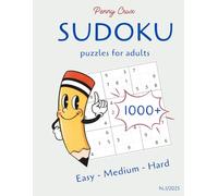 Sudoku books for adults: 1000+ sudoku puzzles from easy to hard