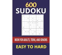 Sudoku books for Adults: Sudoku Puzzle Book with Solutions - The Perfect Challenge for All Skill Levels