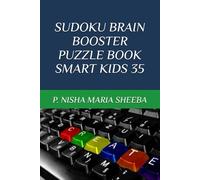 SUDOKU BRAIN BOOSTER PUZZLE BOOK SMART KIDS 35