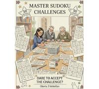 Sudoku Challenge: 50 Medium and Difficult Sudoku Puzzles for Ages 8 and Up | Logic Games, Brain Training, Critical Thinking and Number Puzzle Challenges