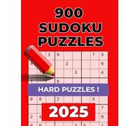 Sudoku Challenge: 900 Hard Puzzles to Test Your Skills