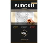 Sudoku Challenge Book for Adults: 200 Brain-Boosting Puzzles - Easy, Medium & Hard - Full Solutions Included - Pocket Size - Vol. 3