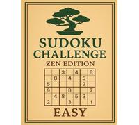 Sudoku Challenge: Easy Edition: 50 Easy Puzzles with Clear Solutions - Fun and Relaxing Brain Teasers