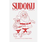 Sudoku Christmas Edition: 200 Easy Sudoku Puzzles - Pocket Size Perfect Christmas Stocking Stuffer for Adults