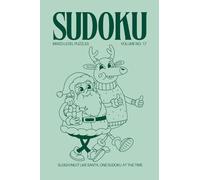 Sudoku Christmas Edition: 200 Mixed Level Sudoku Puzzles - Pocket Size Perfect Christmas Stocking Stuffer for Adults