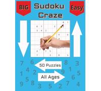 Sudoku Craze: 50 Puzzles for All Ages: Large Print: Sudoku Puzzle Book with Solutions - The Perfect Challenge for All Skill Levels Paperback 8x11 | ... and relaxation. Keep you mind sharp.