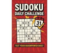 Sudoku Daily Challenge: Test Your BrainPower Daily | Puzzles for Adults, Seniors, and Teens