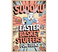 Sudoku Easter Basket Stuffers for Teens: 180 Mixed Level Puzzles for Ages 13-18 with Solutions | Easter Activity Book for Teens