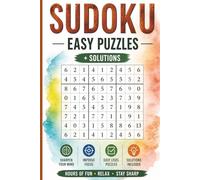 Sudoku Easy Puzzles + Solutions: 1020 Puzzles