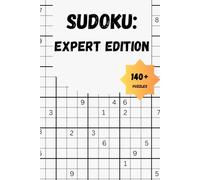 Sudoku: Expert Edition, Travel Sized, 100+ Puzzles, for Seniors and Adults, 9x9, with Answers