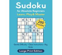 Sudoku for Absolute Beginners: Learn, Play & Master, Gentle Difficulty