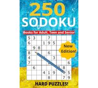 Sudoku for Adults: 250 Hard Puzzles for Experienced Solvers - Elevate Your Skills with This Challenging Collection