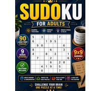 Sudoku For Adults: 90 Easy 9x9 Sudoku Puzzles with 9 Themed Mini Activities | Large Print with Complete Solutions for Adults