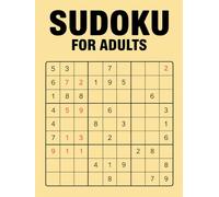 Sudoku For Adults: Large Print Sudoku Puzzle Book For Adults With Easy, Medium & Hard Difficulty. Perfect For Beginners & Seniors.