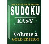 Sudoku for Adults: VOLUME 2, Easy, Large Puzzle Grid, Sudoku for Adults, Teens, Seniors. Brain Games. Mental Stimulation. Your Puzzle Pal