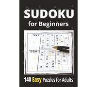Sudoku for Beginners: 140 Easy Puzzles for Adults