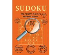 Sudoku for Beginners: Book 2: 200 Easiest Puzzles for Relaxing Fun - Pocket-Sized 4x6 Travel Edition with Answers in Back