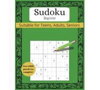 Sudoku for Beginners: Sudoku with easy to read print for beginners | 8.5 x 11 inches, 250 pages | 1000+ puzzles great for Vacations, Spare time and as Gifts
