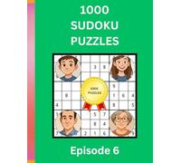 Sudoku for Beginners, Teenagers, Adults and Seniors - Super Easy to Hard - Stimulate Your Mind: Large Print | 8.5x11 Inch | 9x9 | 1000 Games | Episode 6