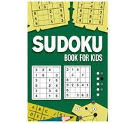 Sudoku for Kids Ages 6-8: Over 300 Fun and Challenging Sudoku Puzzles with Solutions | 4x4 6x6 9x9 Grids, Large Print for Beginners and Young Children | Easy to Hard Levels