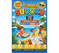 Sudoku for Kids (ages 8-12): Eye-Friendly Number Challenge Book with Summer Vibes