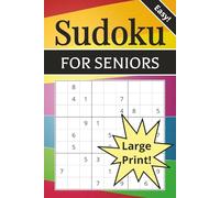 Sudoku For Seniors: Easy Sudoku Puzzles | Senior Sudoku Puzzles For Adults | Rainbow Sudoku Puzzle Book | 50+ Puzzles | Large Print