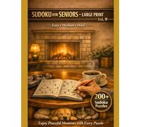 Sudoku for Seniors - Large Print: 200+ Easy-to-Read Puzzles for Relaxation & Brain Fitness