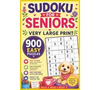 Sudoku For Seniors Very Large Print: 900 Puzzles