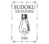 Sudoku For The Mind: Sudoku puzzles for the mind | Help Strengthen, Focus and Relax the Mind | 6x9 inches, 110 Pages | 50+ Puzzles | Solutions Included