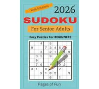 SUDOKU: Fun puzzle book for Adults.
