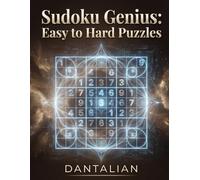 Sudoku Genius: Easy to Hard Puzzles: Large Print | Easy to Hard | Solutions Included