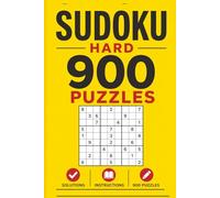 Sudoku Hard 900 Puzzles: 6 x 9