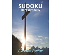 Sudoku Hard Difficulty Christian Edition Volume 2: Sudoku Puzzles for Christians | Bible Quotes For Each Puzzle | 6x9 Inches, 110 Pages | 50+ Puzzles | Solutions Included