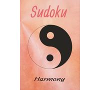 Sudoku Harmony: Subtitle: Sudoku puzzle book, pink | 6x9 inches, 110 pages | 50+ puzzles | solutions included