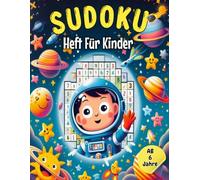 sudoku heft kinder ab 6: mit Lösungen | Buch Level: Leicht, Mittel und Schwer