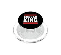 Sudoku King divertente Sudoku dicendo scherzo PopSockets PopGrip per MagSafe