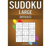 Sudoku Large Difficiles: 250 Sudoku de Niveau Difficile pour Joueurs Avancés, avec Solutions - Large