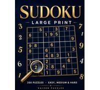 Sudoku Large Print: Classic Brain Training in Big, Bold Print