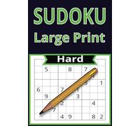 Sudoku Large Print: Hard