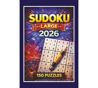 Sudoku Large Puzzle Book: Sudoku Large Puzzle Book | 150 Pages Sudoku For Relaxing | 6x9 inches , 300 pages| Solution Included