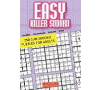 Sudoku Magazine Easy Killer Sudoku (Tascabile) Easy Killer Sudoku