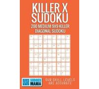 Sudoku Mania Killer X Sudoku (Tascabile)