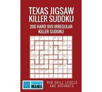 Sudoku Mania Texas Jigsaw Killer Sudoku (Tascabile)