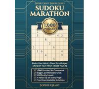 Sudoku Marathon: 1,000 Puzzles to Relax Your Mind