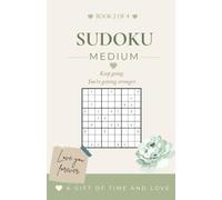 SUDOKU MEDIUM: 90 Medium Puzzles for Relaxation, Mindfulness & Everyday Focus | Gift for Father, Boyfriend/ Travel/ Brain Detox | Cream Paper | A5 Size (Book 2 of 4)