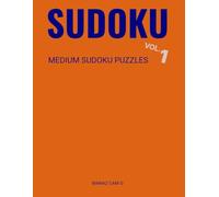 SUDOKU: MEDIUM SUDOKU PUZZLES - VOL -1