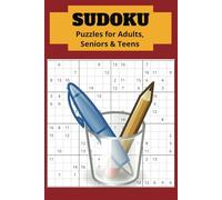Sudoku Number Puzzle Book: Sudoku Puzzle Book with easy to read print, brain teasers, sudoku puzzle | 6x9 inches 110 pages | 50+ puzzles... gift for vacations, holidays, and free times
