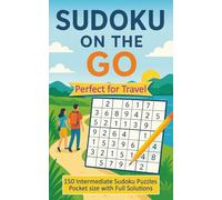 Sudoku on the Go: 150 Sudoku Puzzle Medium Level with Solution for Adults, Pocket size